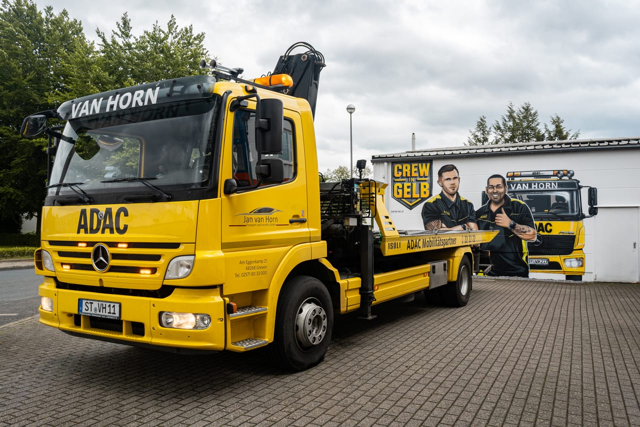 Mercedes-Benz Atego mit Kran (ST-VH-11) - Fahrzeug aus dem Van Horn Fuhrpark