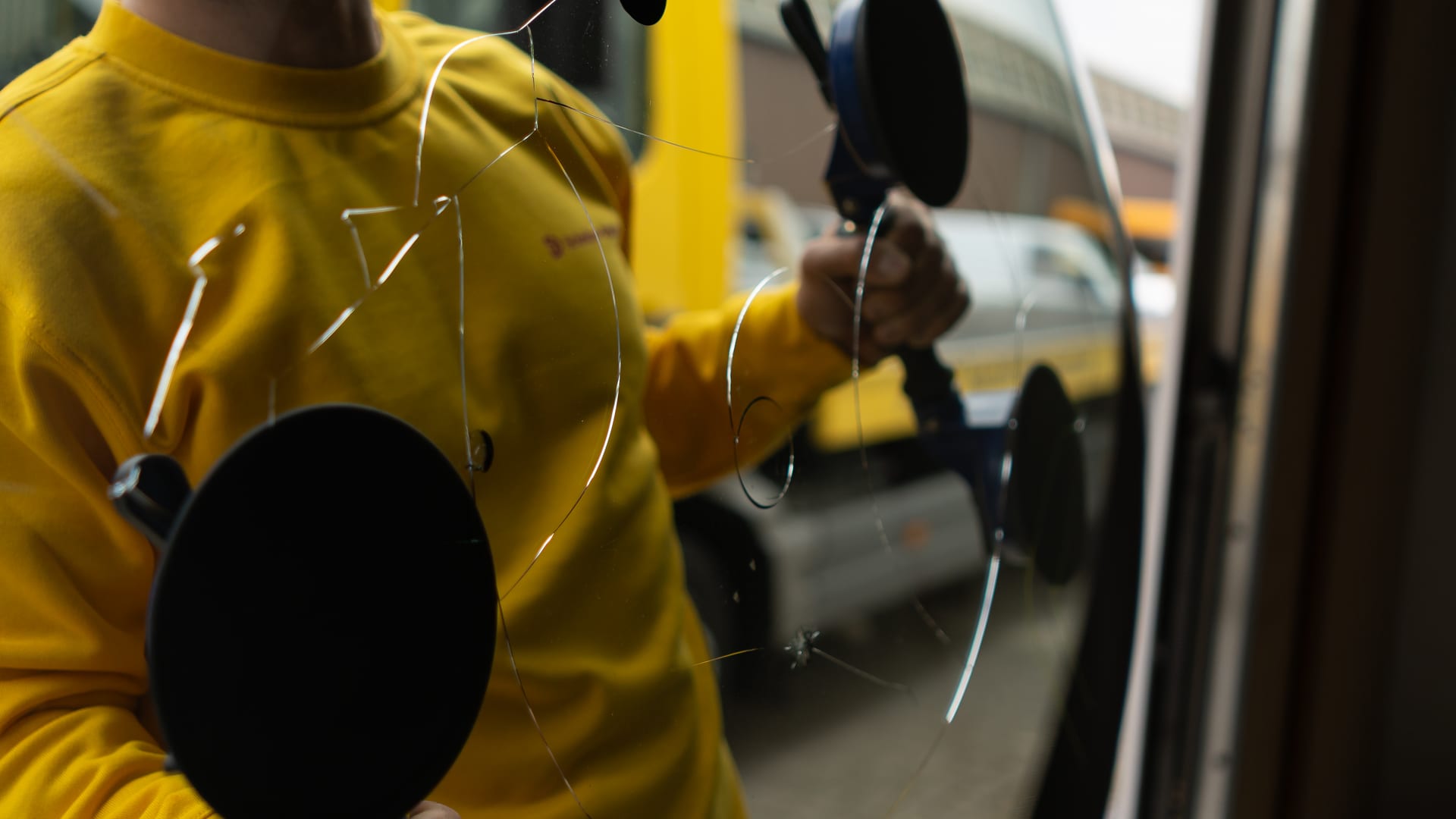 Autoglas & Scheibenreparatur bei Van Horn Greven, Eindruck aus dem Einsatz